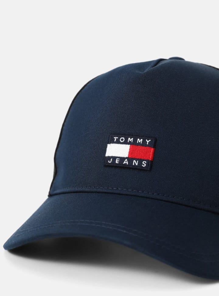 Tommy Jeans HERITAGE TRUCKER - Casquette - dark night navy