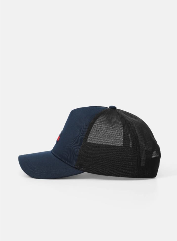 Tommy Jeans HERITAGE TRUCKER - Casquette - dark night navy