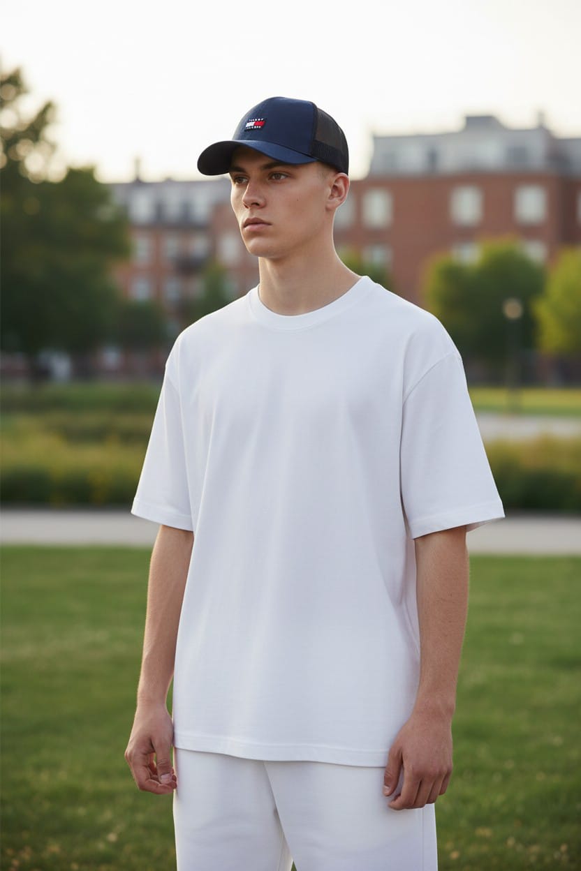 Tommy Jeans HERITAGE TRUCKER - Casquette - dark night navy