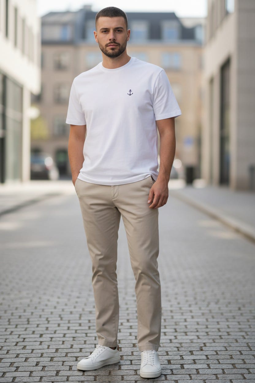 Pier One T-shirt imprimé white