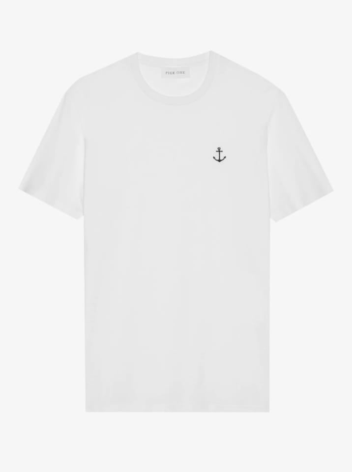 Pier One T-shirt imprimé white