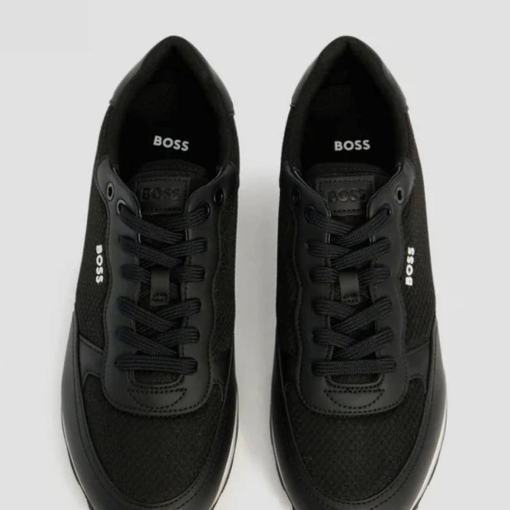 boss baskets basses parkour-l runn en noir